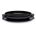 Moule tatin maxi avec plat de service noir Emile Henry